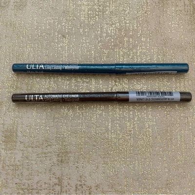 Lot of Two (2) ULTA Beauty Automatic Eyeliner Teal Blue & Deep Brown New/Sealed! - Image 1 of 4