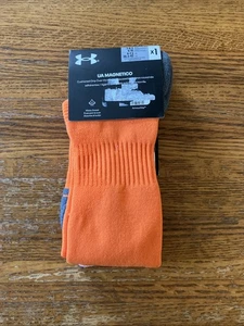 Calcetines UNDER ARMOUR Magnetico Agarre Acolchado Sobre la Pantorrilla en Naranja Talla Mediana - Imagen 1 de 12