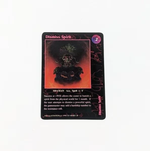 Dragon Storm RPG Singles Dismiss Spirit R49 First Edition OOP 1996 sehr guter Zustand - Bild 1 von 2