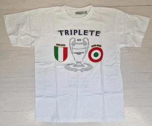 10329 T-SHIRT INTERNAZIONALE COMMEMORATIVA TRIPLETE COTONE MAGLIETTA ADULTO - Picture 1 of 4