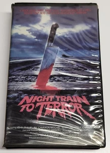 Night Train to Terror (VHS, 1986, Prism Clamshell)  - Imagen 1 de 10