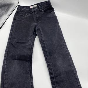 Levis 511 Slim Performance Jeans dunkle Waschung Taille Kinder Größe 7X Reg 7-8 Jahre Mädchen - Bild 1 von 7