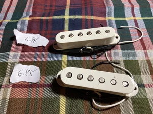 Two Fender Squier Standard Stratocaster Guitar Pickup, MIM Type - Picture 1 of 3