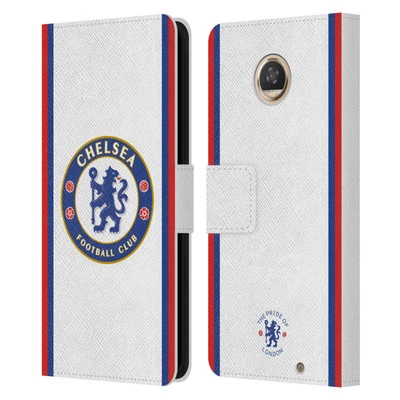 OFFICIAL CHELSEA FOOTBALL CLUB 2019/20 KIT LEATHER BOOK CASE FOR MOTOROLA PHONES - Image 1 of 4