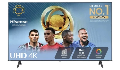 Hisense 50A6NTUK 4K HD TV - Image 1 of 4