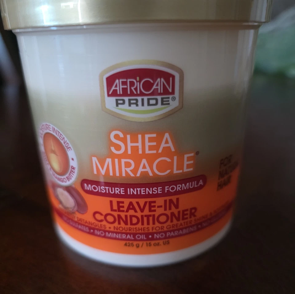 African Pride Shea Butter Miracle Moisture Intense Leave In Conditioner - 15oz - Image 1 of 1