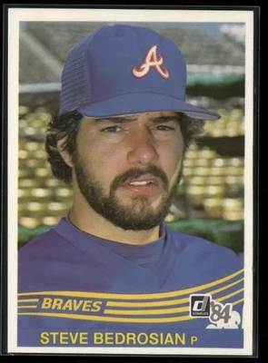 1984 Donruss #565 Steve Bedrosian - Image 1 of 2