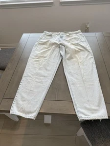 Vintage 90’s GUESS White Spell Out Triangle Denim Jeans Style 10075 Gr. 38x30 - Bild 1 von 22