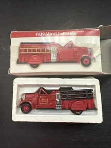 Readers Digest High Speed 1939 Ward La France NO HF 430 Model Toy Fire Truck Car - Picture 1 of 5