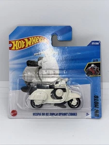 Hot Wheels Case J 2025 1966 Vespa 90 SS Super Sprint HW Moto -SHORT CARD - Picture 1 of 2