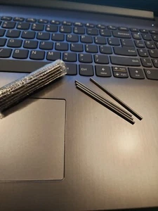 25@ ca. 3/32 Zoll x 2 1/2 Zoll Dübelstift gehärtet geschliffen legierter Stahl helle Oberfläche - Bild 1 von 5