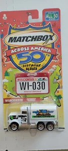 WISCONSIN Matchbox Across America 50th Birthday Series 1:64 Diecast Car - Picture 1 of 1