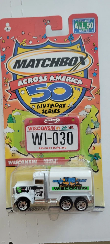 WISCONSIN Matchbox Across America 50th Birthday Series 1:64 Diecast Car - Image 1 of 1