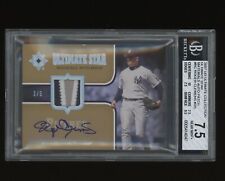 Roger Clemens Autograph 07 Ultimate Star Materials Auto Patch /5 BGS 7.5 chipped