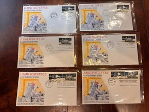 Apollo 15 #1434A SWANSON 6 FDCs Covers Space: KSC, Houston, Huntsville !! - Picture 1 of 1
