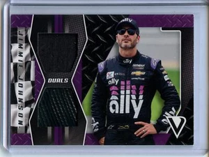 2019 Panini Victory Lane Dual Swatches Firesuit / Tire #DS-JJ Jimmie Johnson - Picture 1 of 2