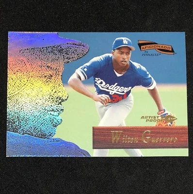 1996 Pinnacle Aficionado Artist's Proof WILTON GUERRERO Los Angeles Dodgers 180 - Image 1 of 2