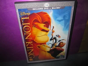 The Lion King (Blu-ray/DVD, 2011, 2-Disc Set, Diamond Edition) Disney NO DIGITAL - Picture 1 of 4