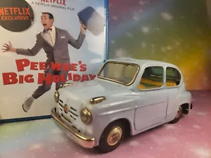 Tin toy 1950's BANDAI-Japan Friction FIAT 600 PEE WEE HERMANN LEGENDARY CAR n.m. - Foto 1 di 24