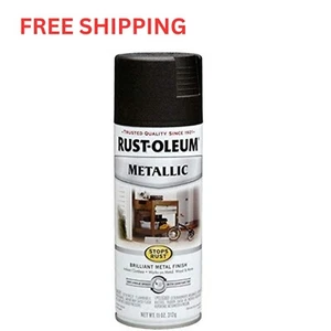 Rust-Oleum 248636 11-Ounce Finish Spray Paint, Oil Rubbed Bronze Metallic - Picture 1 of 2