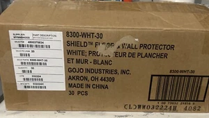 SHIELD™ Floor and Wall Protector for ES10 Dispenser - QTY 30 WHITE - Picture 1 of 6