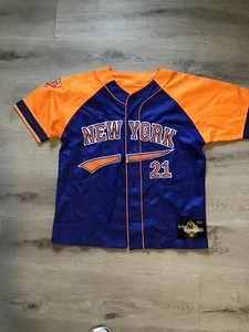 New York Mets World Champions All - Star League Jersey Men's Medium(check photo) - Picture 1 of 7