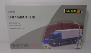 Faller Car System H0 161492 Scania R 13 HL Pritschen-LKW mit Plane NEU & OVP - Picture 1 of 3