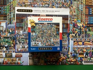 Dowdle COSTCO ‘The Treasure Hunt’ Rare 1000 piece jigsaw puzzle USA import HTF - Picture 1 of 8