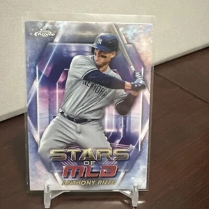 2023 Topps Chrome Stars of MLB Anthony Rizzo--New York Yankees - Picture 1 of 2
