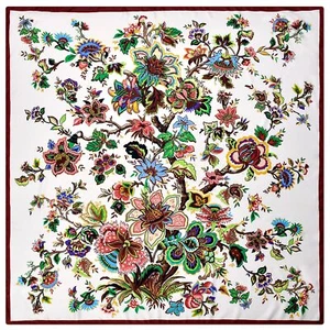 53” Large Head Scarf for Women - Silk Satin Scarf for Hair Wrapping at Night ... - Picture 1 of 4