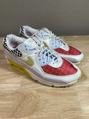 Nike Air Max 90 Patchwork Mujer Talla 7.5 Colorido Texturizado Años 80 Retro DM8075-100 Foto 1 de 4