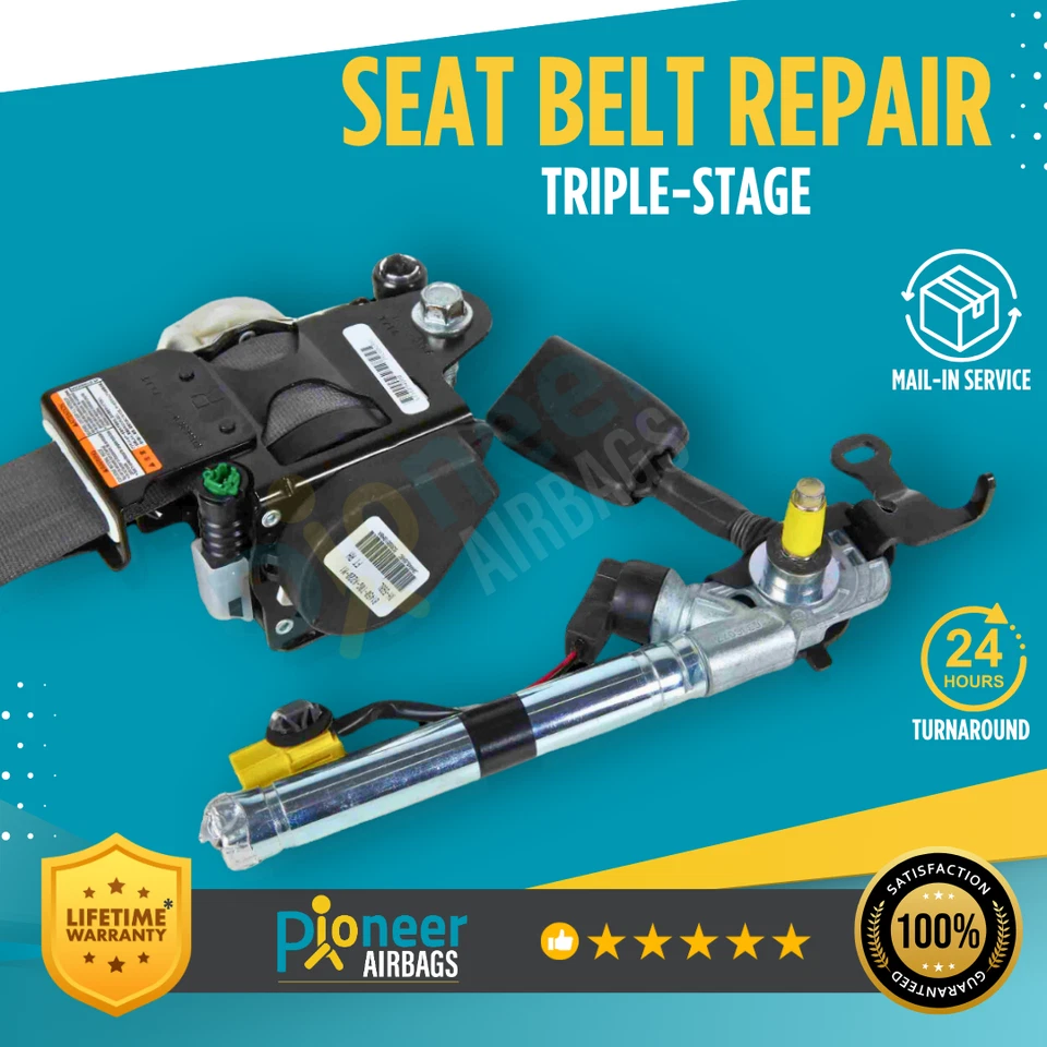 For All Honda Accord Triple-Stage Seat Belt Accident OEM Repair Rebuild Restore! - Image 1 of 4