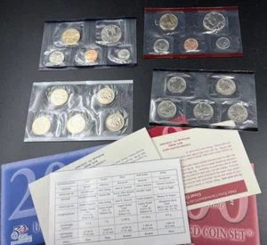 2000 P & D Mint Set BU Unc Coins United States US Mint OGP - Picture 1 of 5
