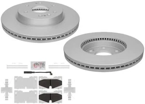 Front Coated Disc Brake Rotors Ceramic Pads Sensor For Chevrolet Tahoe 2021-24 - Picture 1 of 14