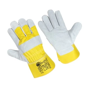 Gardening Gloves Thorn proof, Cow leather work gloves for Rigger & Builders - Picture 1 of 9