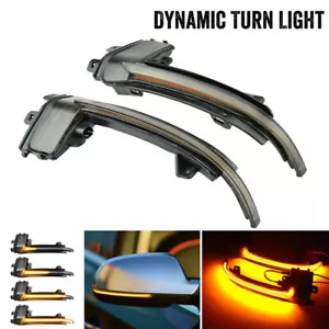 LED Mirror Dynamic Light Turn Signal For Audi A3 A4 A5 S3 RS3 8P S4 B8 S5 RS5 8T - Picture 1 of 10
