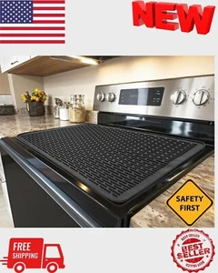 Heat Resistant Non-Slip Silicone Stove Top Cover Mat - Extra Large Multipurpose - Picture 1 of 24