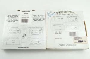 2x Robot Coupe - 27577 - 2 mm (5/64 in) Medium Grating Disc (No. R209) - Picture 1 of 6