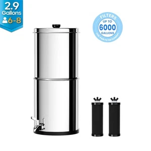 Water Filtration System 2.9 Gallons 3-Stage 304 stainless - Picture 1 of 7