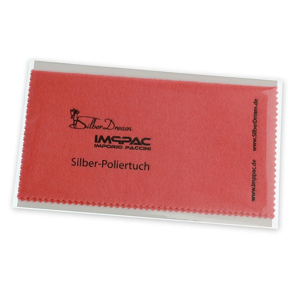 SilberDream Reinigungstuch rot Imppac 15x16cm Poliertuch ZAP137R1