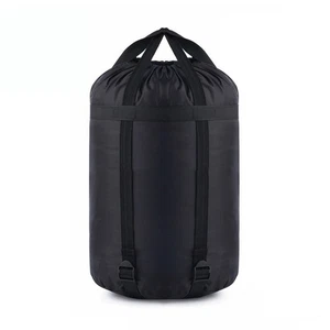 Nuevo Saco de Dormir Gran Capacidad 1 pieza 43x23x23cm Negro Bolsa de Compresión - Imagen 1 de 12