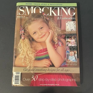 Australian Smocking & Embroidery Magazine w/Patterns Insert 2007 Issue 78 - Picture 1 of 6