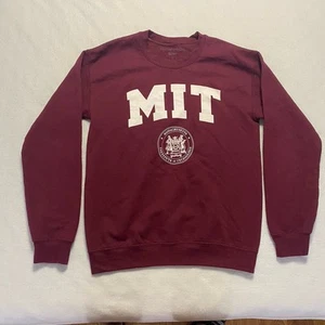 Reverse Weave MIT College Sweatshirt Herren Small Massachusetts Burgundrot - Bild 1 von 8
