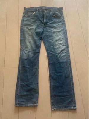 BAPE MEN denim jeans 90s vintage monkey back pockets used Good - Image 1 of 3