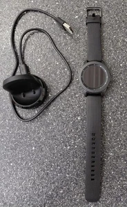Samsung Galaxy Watch LTE WIFI GPS 42mm - Midnight Black - Size L Band - Unlocked - Picture 1 of 9