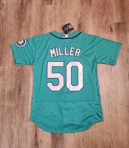 SEATTLE MARINERS BRYCE MILLER SIGNED AUTO AUTOGRAPH HOME TEAL NIKE JERSEY PROOF - Picture 1 of 12