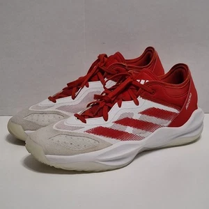 Adidas Para Hombre Adizero Select 2.0 Zapatos de Baloncesto Bajos IG6685 Rojo Blanco EE. UU. Talla 11 - Imagen 1 de 11