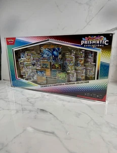 Acrylic Display Case for Prismatic Lucario Ex & Tyranitar Ex Premium Collection - Picture 1 of 3
