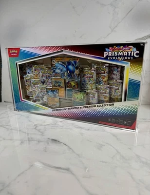 Acrylic Display Case for Prismatic Lucario Ex & Tyranitar Ex Premium Collection - Image 1 of 3