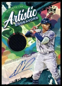 2022 Panini Diamond Kings #AEMS-CP Cristian Pache Artistic End Material Auto - Picture 1 of 2